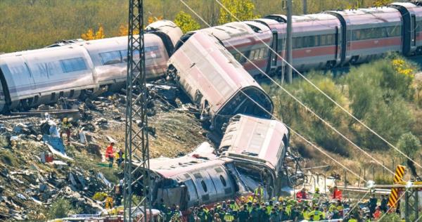 西班牙中部高速列车追尾…至少64人死亡，9名韩国人受伤
